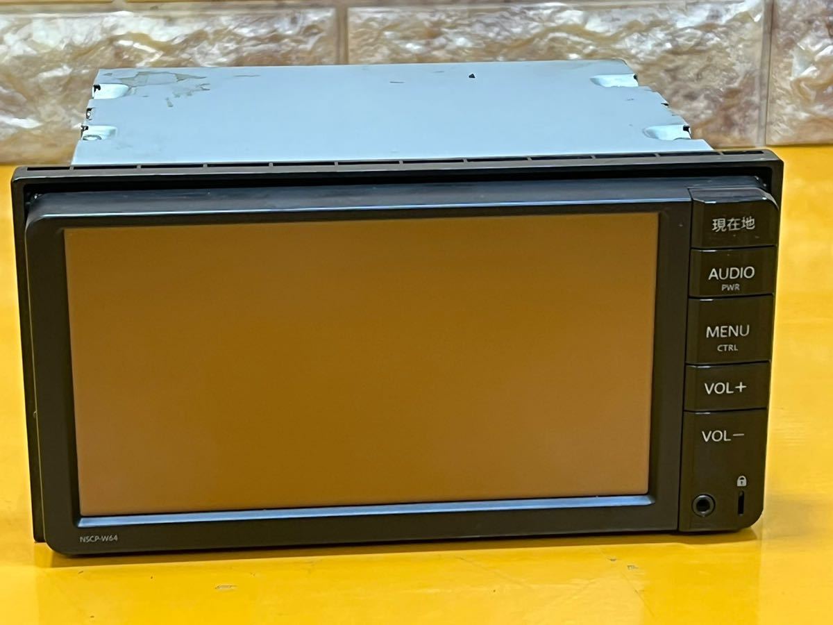 ☆トヨタ純正メモリーナビ NSCP-W64 BT・ワンセグTV☆動作良好 TOYOTA