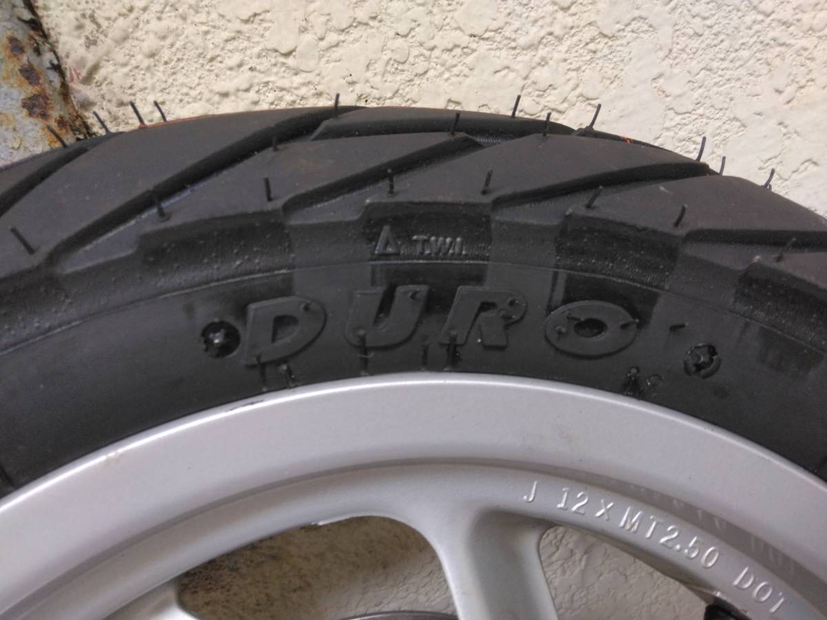 ホンダフュージョン Mf02 前後 扁平タイヤ付き ホイールセット セット 売買されたオークション情報 Yahooの商品情報をアーカイブ公開 オークファン Aucfan Com