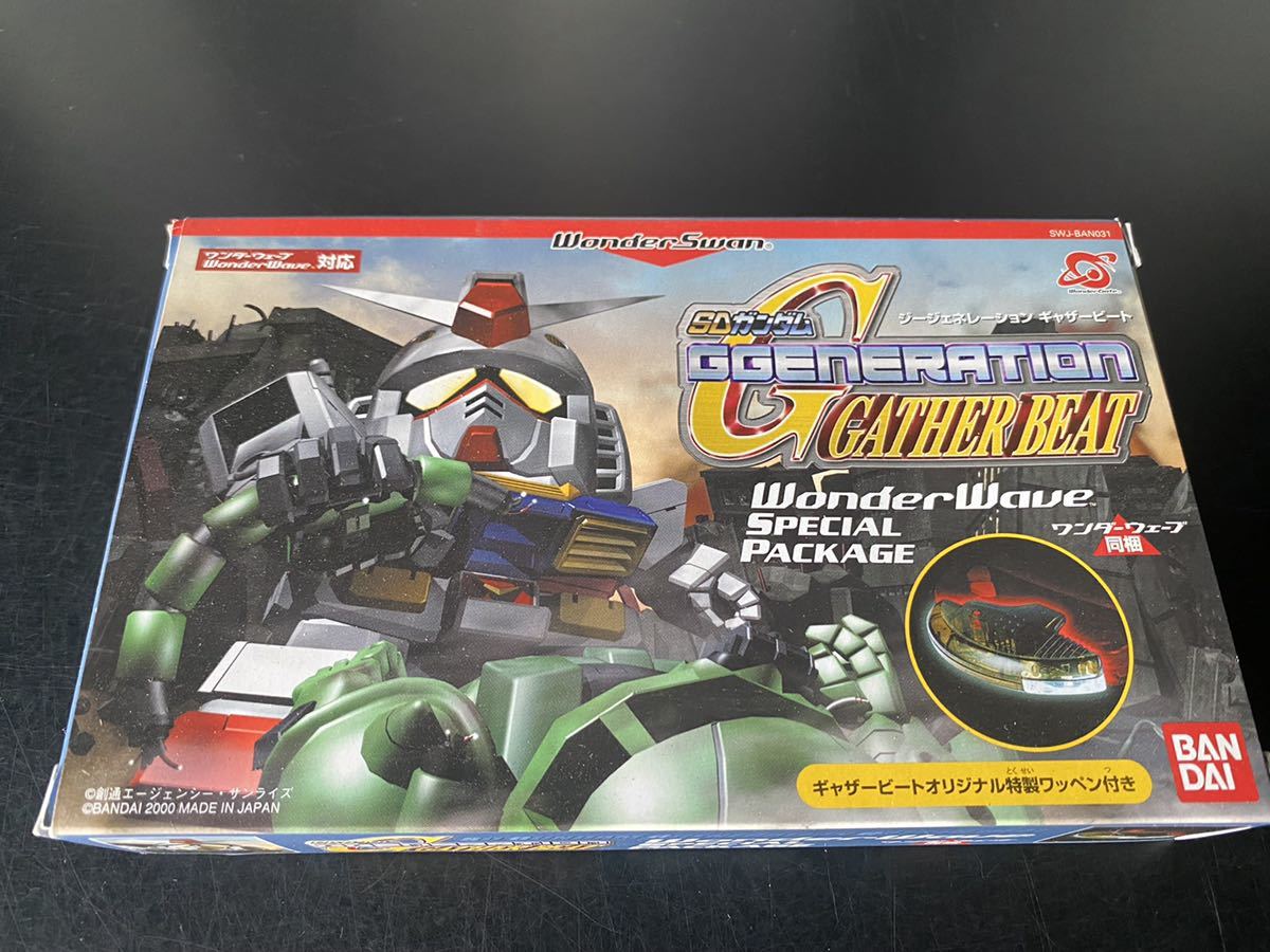 美 品 ワンダースワン Sdガンダム ジージェネレーション ギャザービート ワンダーウェーブ同梱版 ワンダースワン 売買されたオークション情報 Yahooの商品情報をアーカイブ公開 オークファン Aucfan Com