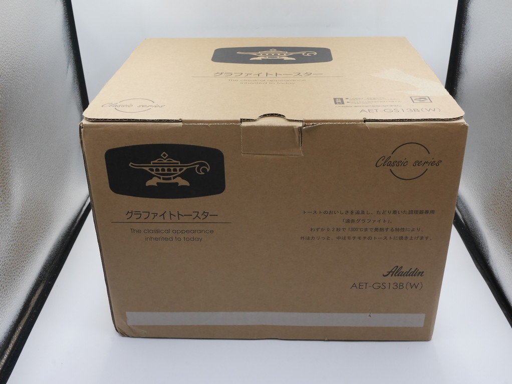 送料込み●未使用●アラジン グラファイトトースター AET-GS13B(W)●ホワイト グラファイトトースター アラジン Aladdin ＼マラソン中はP2倍!!／ 特別セット 搭載]