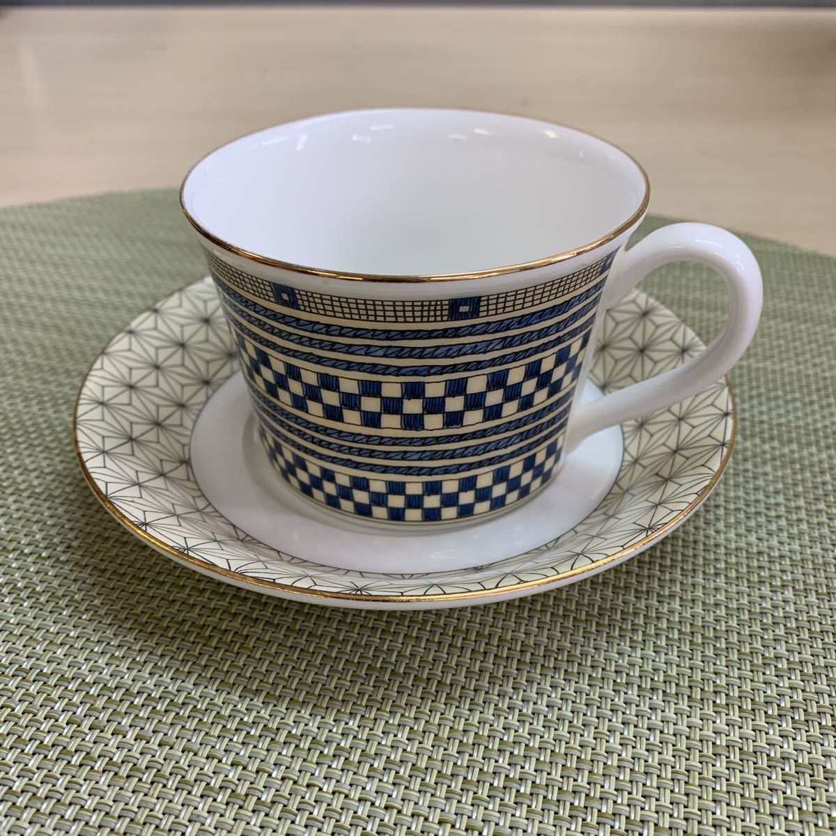 中古品】ウエッジウッド サムライ カップ&ソーサー WEDGWOOD SAMURAI