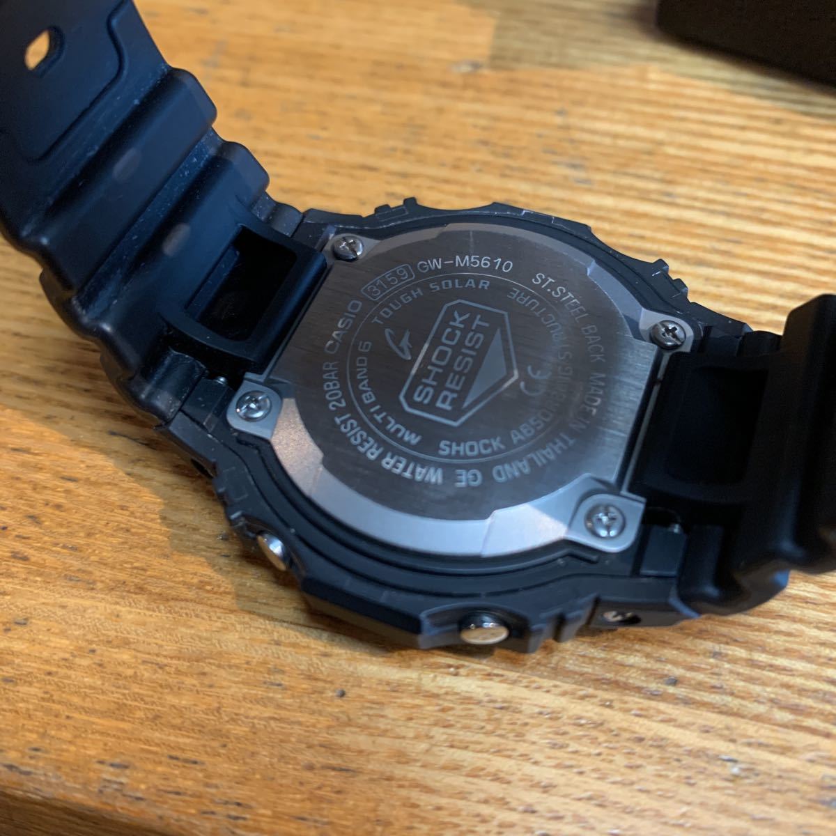 美中古品 カシオ G-SHOCK ブラック GW-M5610-1JF - 時計安い 通販