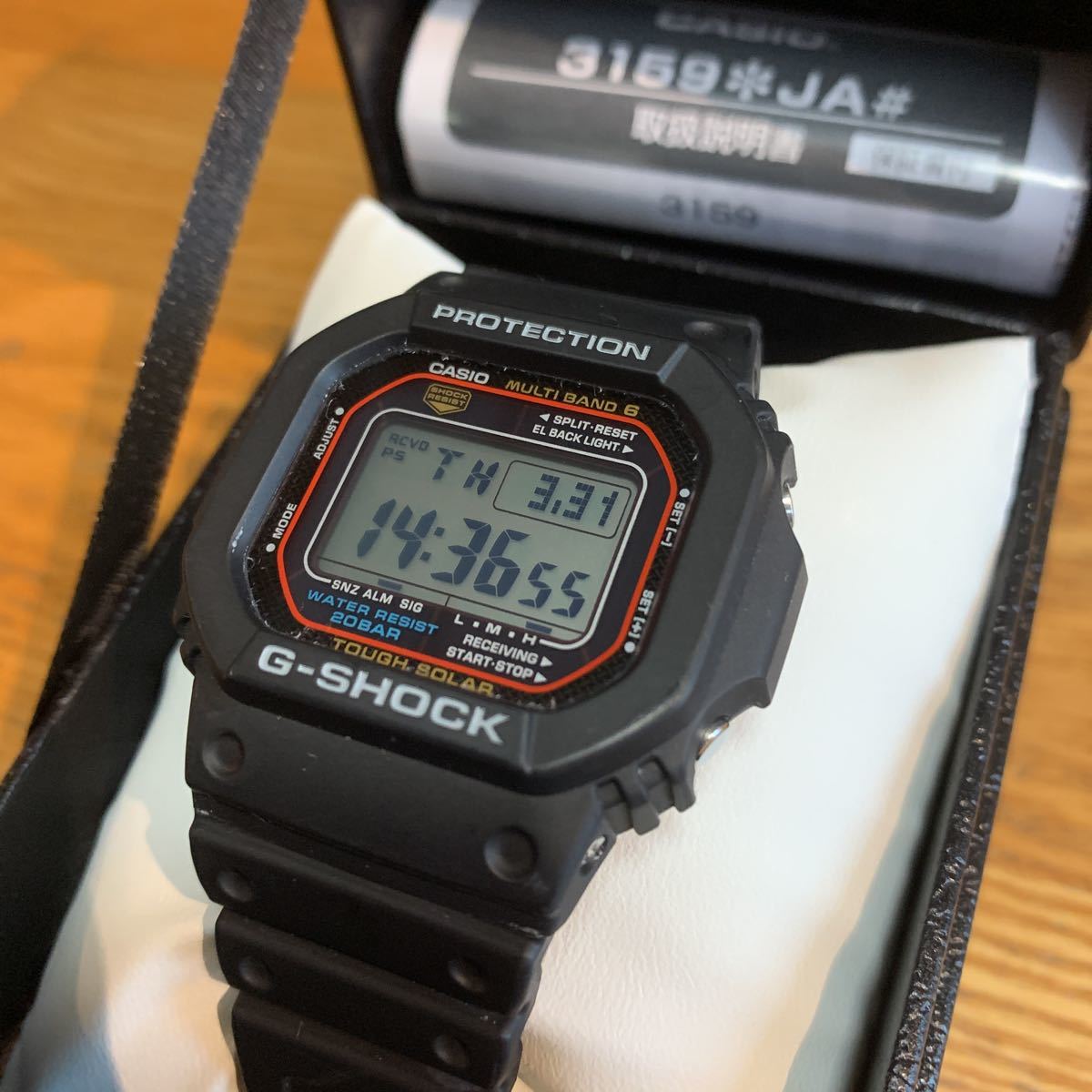 CASIO G-SHOCK GW-M5610B-1JF 極美中古品。② 美中古品 カシオ G-SHOCK ブラック GW-M5610-1JF - 時計安い 通販