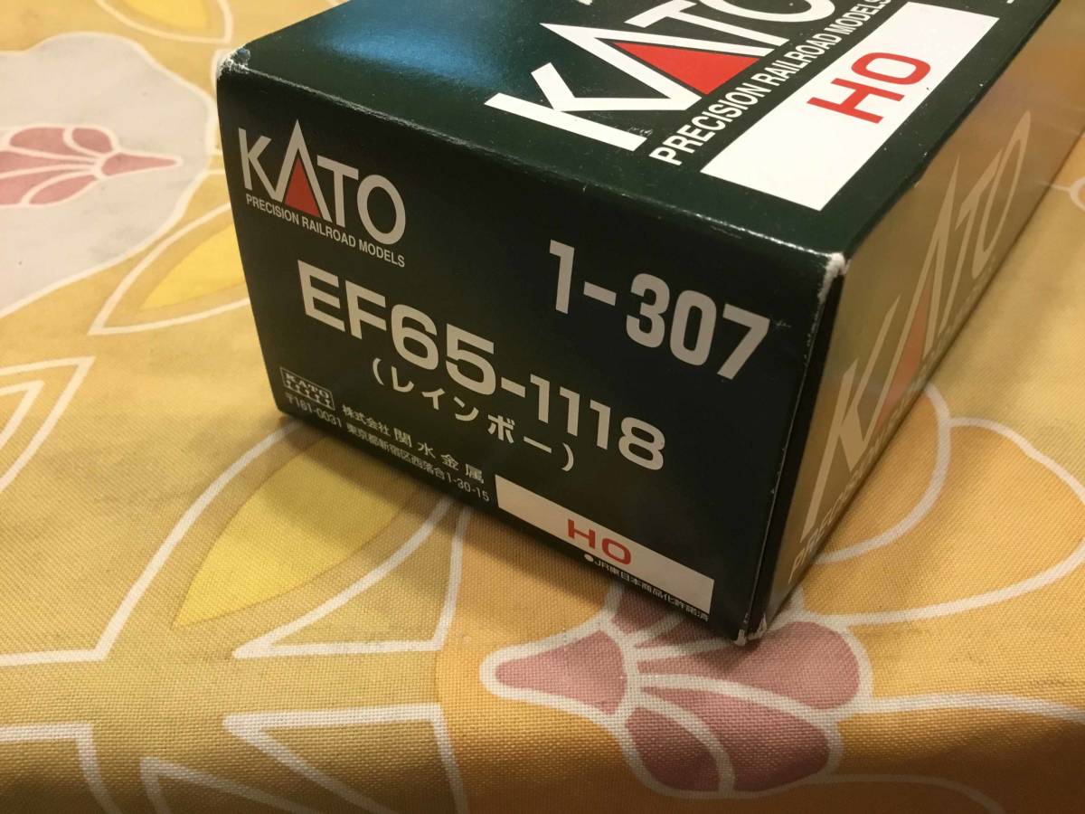 16番】☆KATO 1-307 EF65-1118（レインボー）☆ KATO HOゲージ EF65