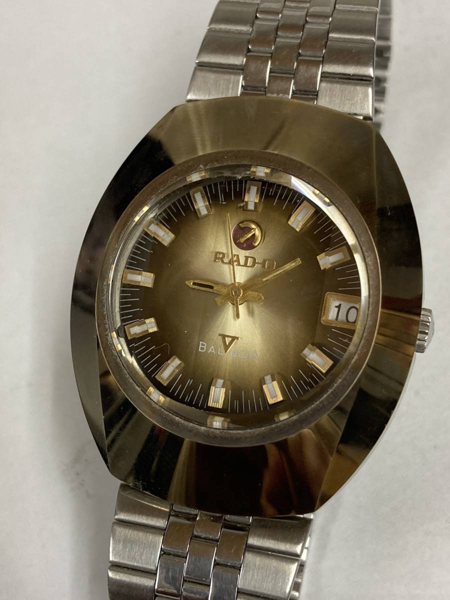 1円スタート！RADO ラドー BALBOA バルボア water sealed 自動巻き