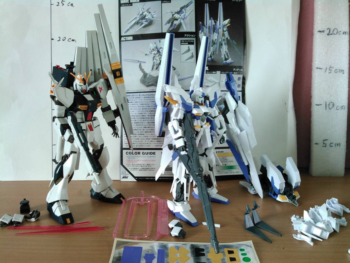 HGUC 1/144 ガンダム デルタカイ νガンダム 完成品 ガンダム UC 