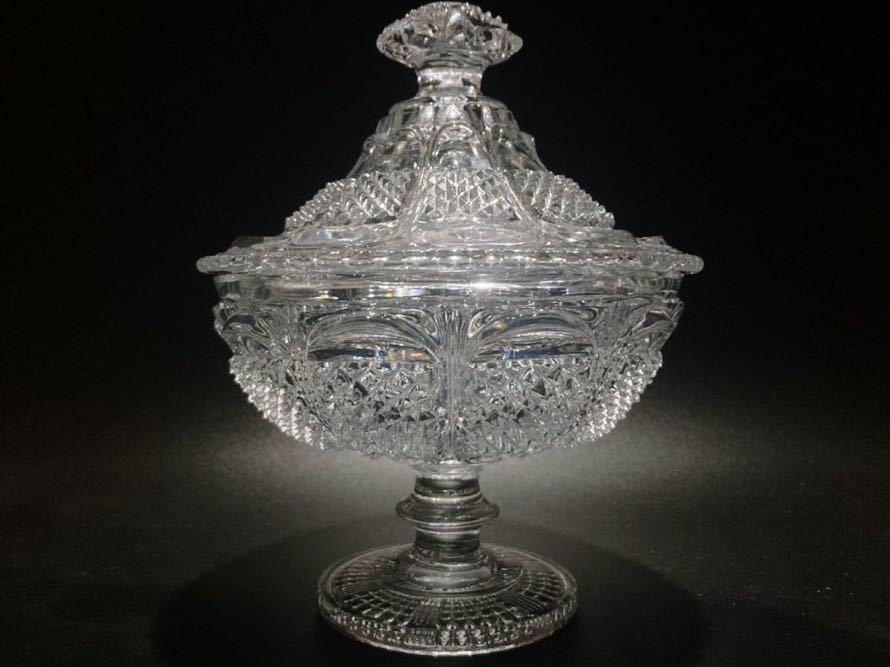 フランス★オールドバカラ 1840年代 七月王政期 グラス オールド バカラ OLDBACCARAT 1840年代 七月王政期Diamants et
