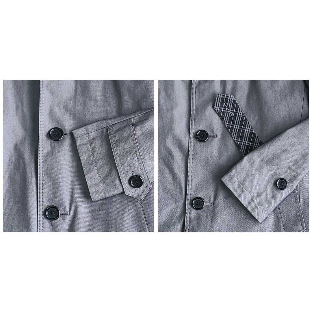 BLACK BURBERRY LABEL Pコート 『不朽の名作』BURBERRY (バーバリー