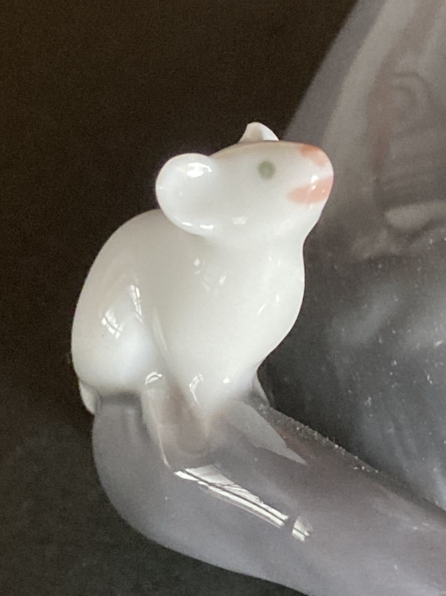 LLADRÓ リヤドロ 驚いた仔猫ちゃん 陶器 置物 驚いた仔猫ちゃん
