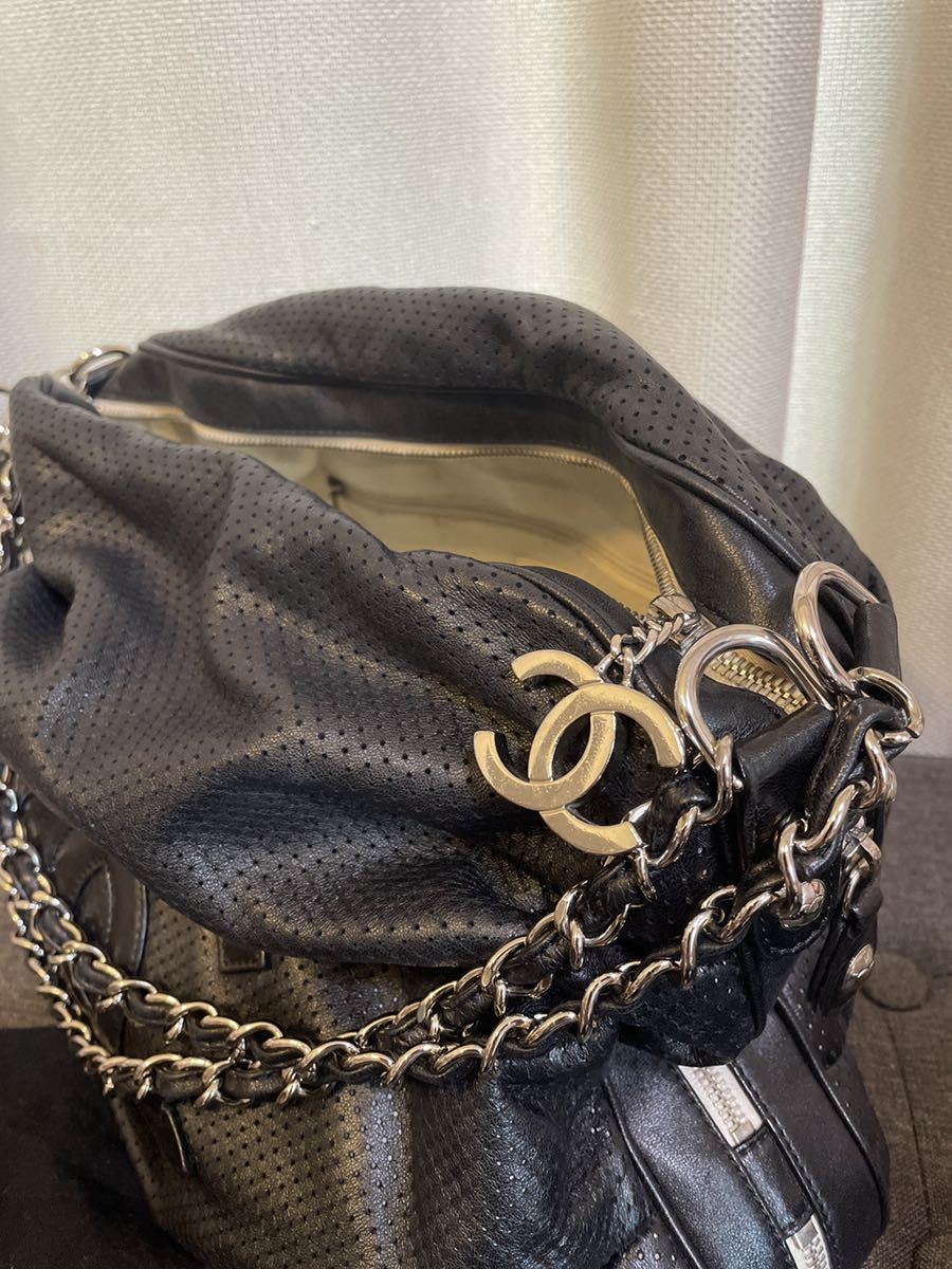 シャネル CHANEL ココマーク デカココ チェーンショルダーバッグ ブラック ショルダーバッグ マトラッセ チェーンショルダー - レザー チェーントート ショルダー チェーン トートバッグ キャビアスキン