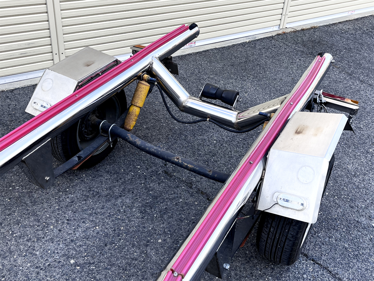 ステンレス製 ジェットスキー用 軽トレーラー 車検1年以上残ってます