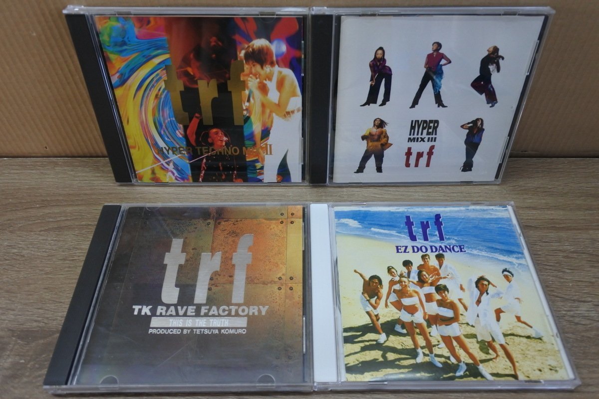 中古】TRF[CD4点セット]HYPER MIX ？/HYPER TECHNO MIX ？/EZ DO DANCE