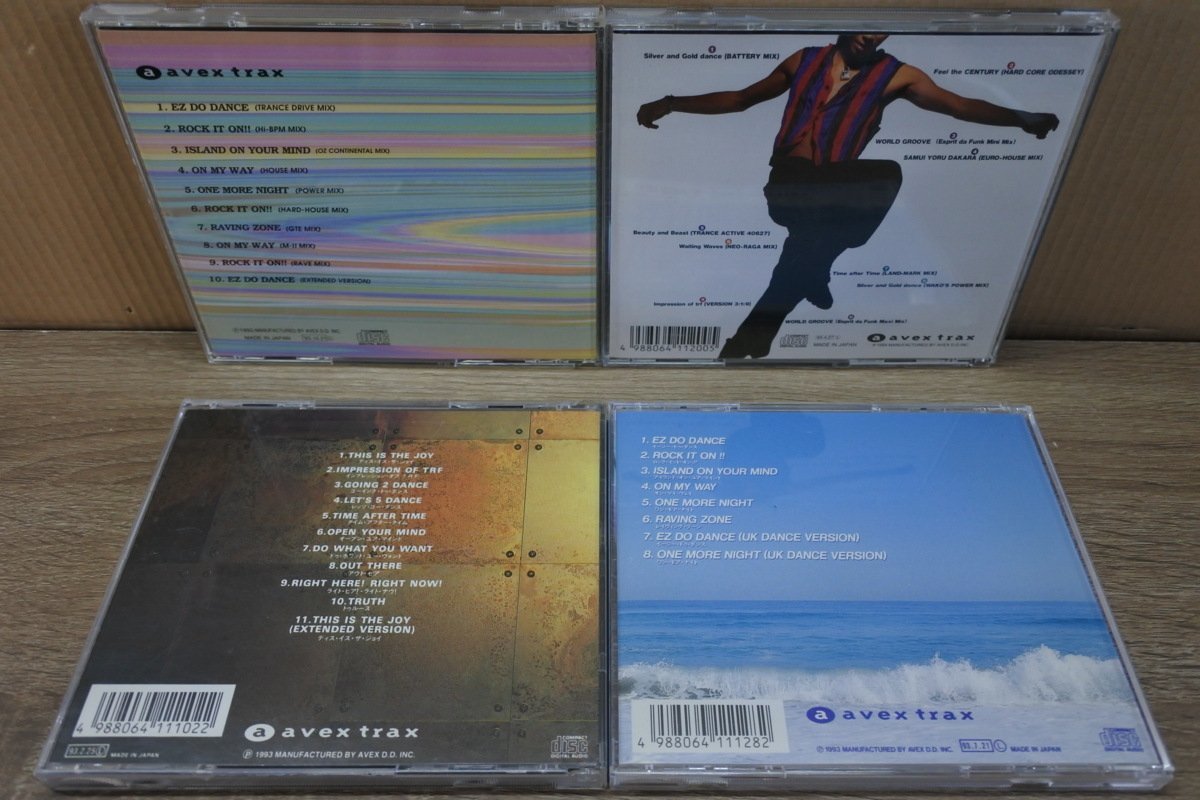 中古】TRF[CD4点セット]HYPER MIX ？/HYPER TECHNO MIX ？/EZ DO DANCE