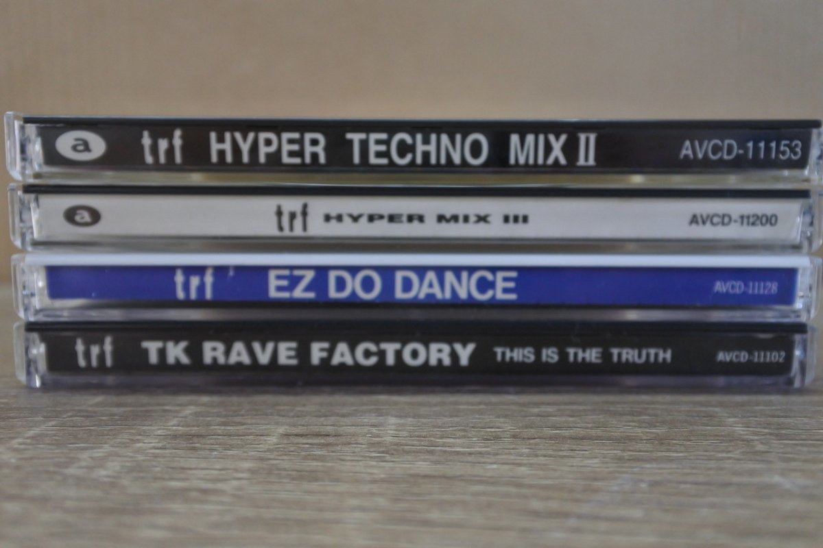 中古】TRF[CD4点セット]HYPER MIX ？/HYPER TECHNO MIX ？/EZ DO DANCE