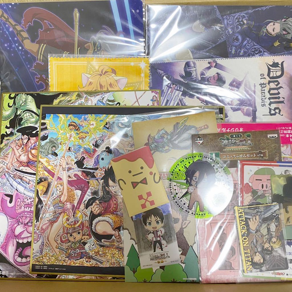 アニメグッズ 雑貨 大量 まとめ売り 1サイズ 鬼滅の刃 おそ松さん 進撃の巨人 ワンピース 黒子のバスケ ヒプノシスマイク コミック アニメグッズ 売買されたオークション情報 Yahooの商品情報をアーカイブ公開 オークファン Aucfan Com