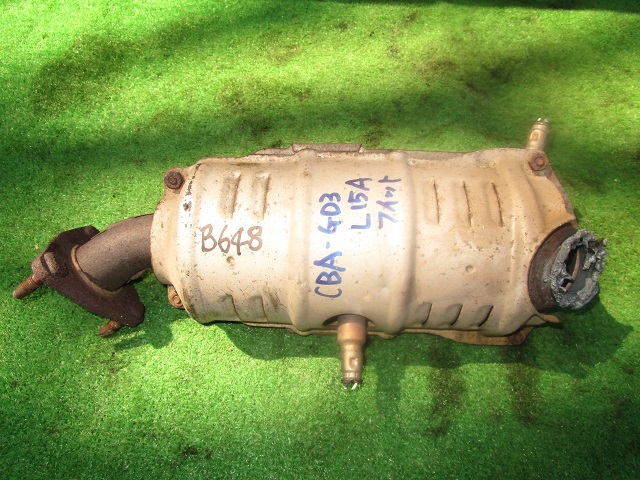  ホンダ フィット CBA-GD3 L15A センサー2個 純正触媒 コンバーターCatalyzer パラジウム 白金 棚落ち無し 素材用 B648(触媒、エキマニ、フロントパイプ)｜売買されたオークション情報、yahooの商品情 ホンダ用