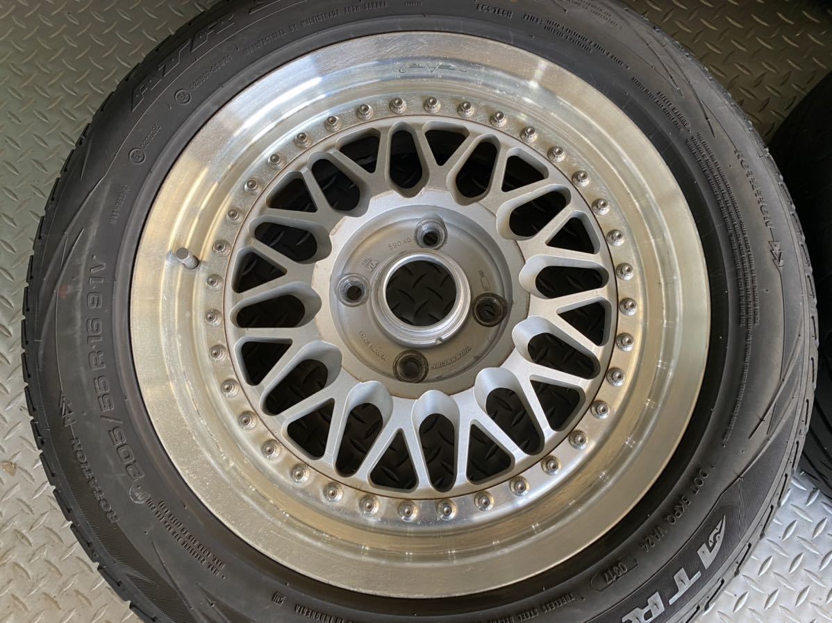 車 RAYS VOLK メッシュ 1本 旧車 15インチ 7J 4穴114.3