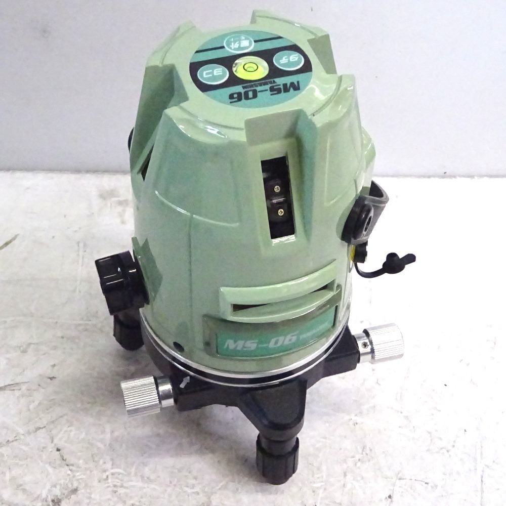 やまけい　製作中 Ft1036921 ヤマシン レーザー墨出器 グリーンレーザー MS-06 山真製鋸