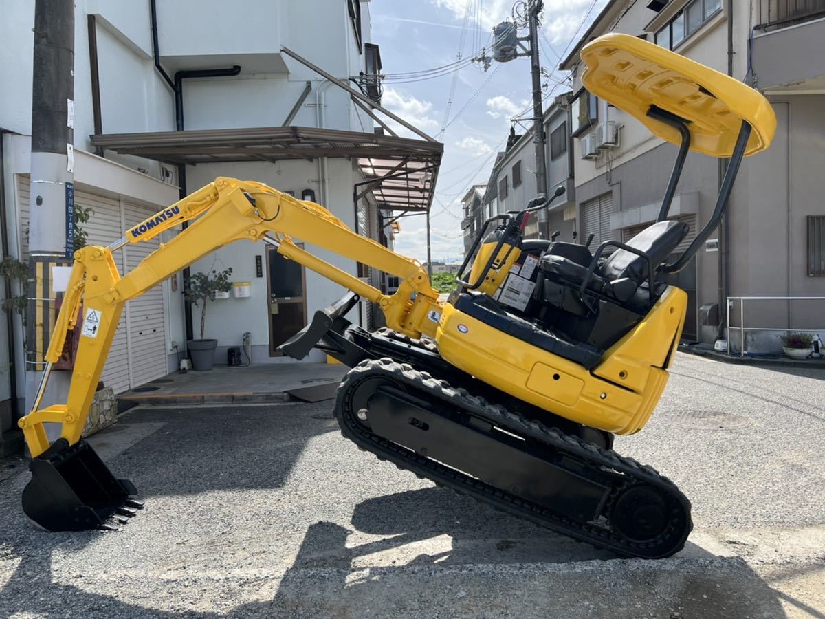 コマツ KOMATSU PC20MR-1, 3473時間, 倍速 , ゴムカッター