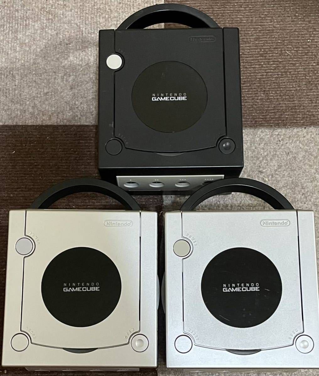 大人気，得価 1円 動作未確認 ジャンク ニンテンドー Nintendo 任天堂 ゲーム機本体 まとめ売り ゲームキューブ本体 3台 シルバー2 ブラック1(本体)｜売買されたオークション情報、yahooの商品情報をアーカイ 本体