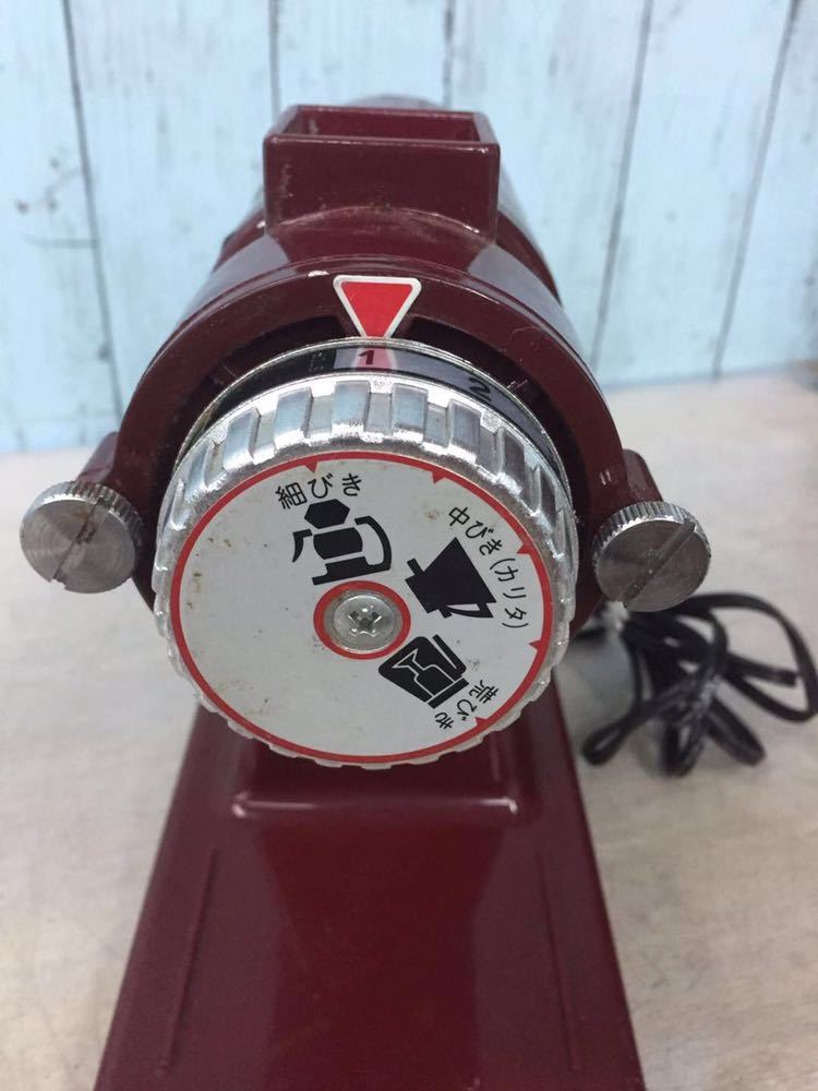 NICE CUT MILL ナイスカットミル KH-100 電動 コーヒーミール 漏斗欠け