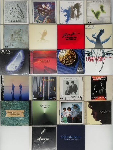 高品質，送料無料 CHAGE&ASKA CD まとめて 22枚セット チャゲアス ソロ 飛鳥涼 アルバム(CHAGE&ASKA)｜売買されたオークション情報、yahooの商品情報をアーカイブ公開 - オークファン た行