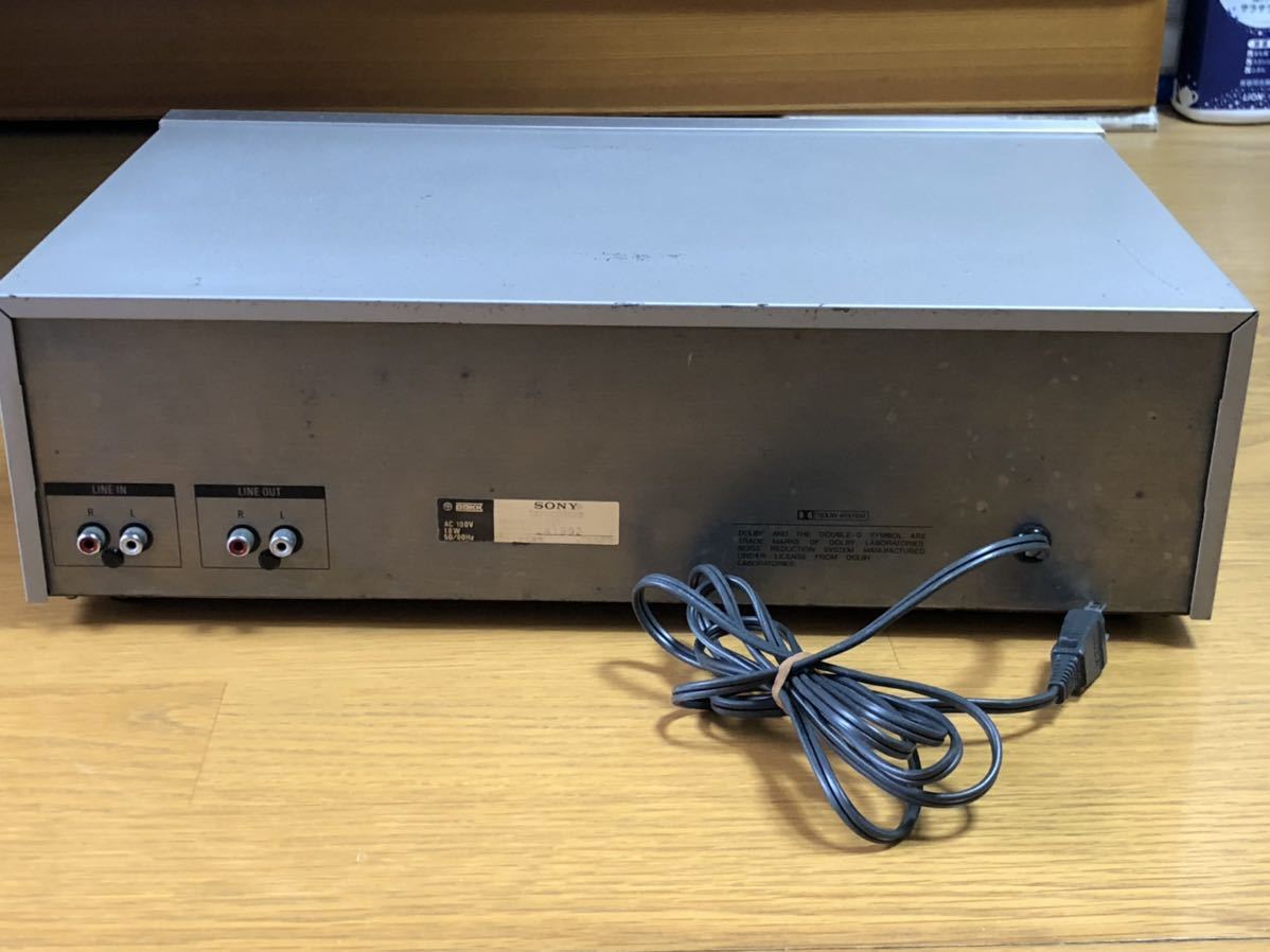 希少 SONY ソニー カセットデッキ TC-K61 ステレオカセットデッキ 説明