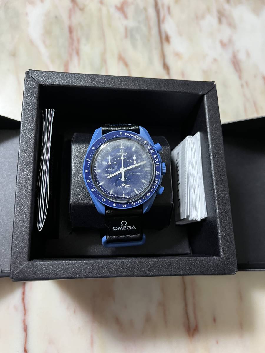 新品】OMEGA x swatch NEPTUNE 紙袋付き（楽天市場】川崎店