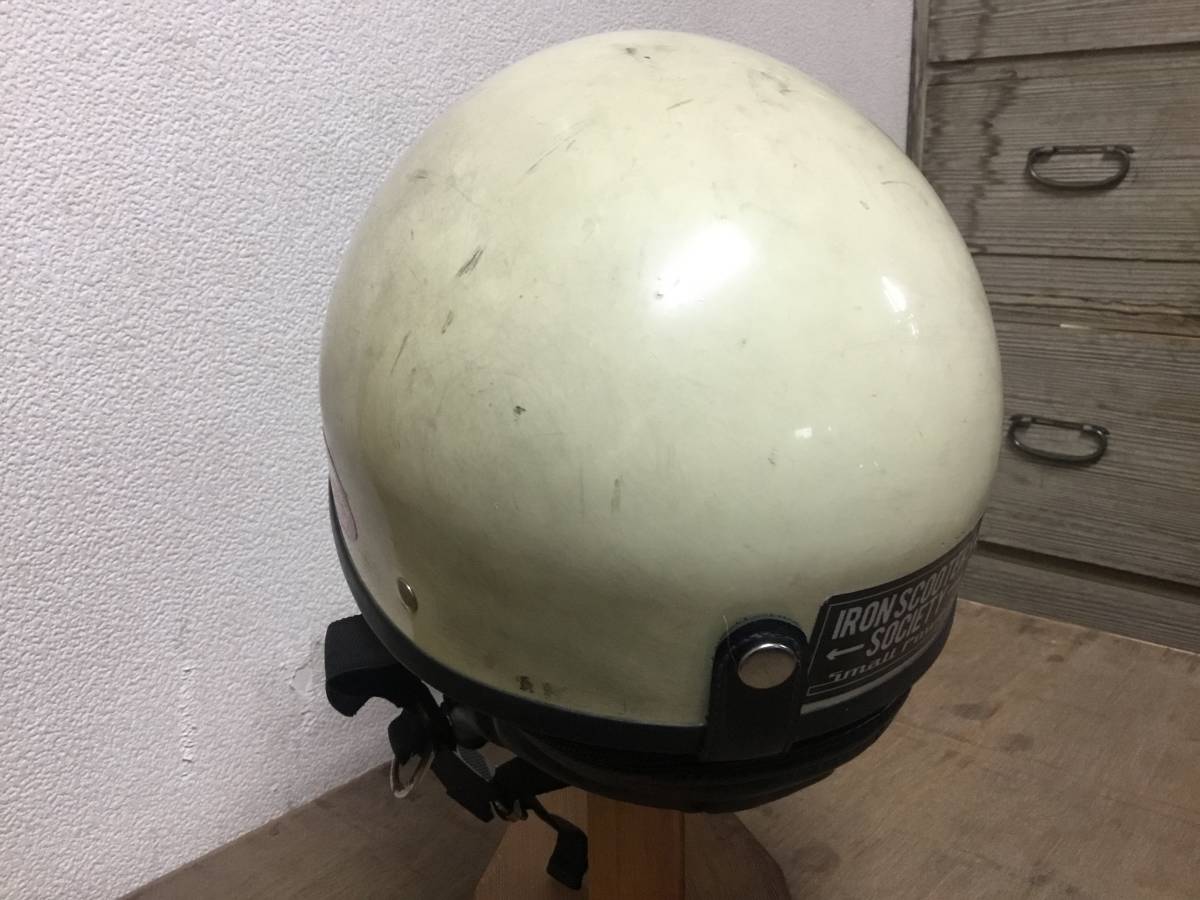 ビンテージ ハーフヘルメット 無名ブランド ラビット ハーレー 旧車 
