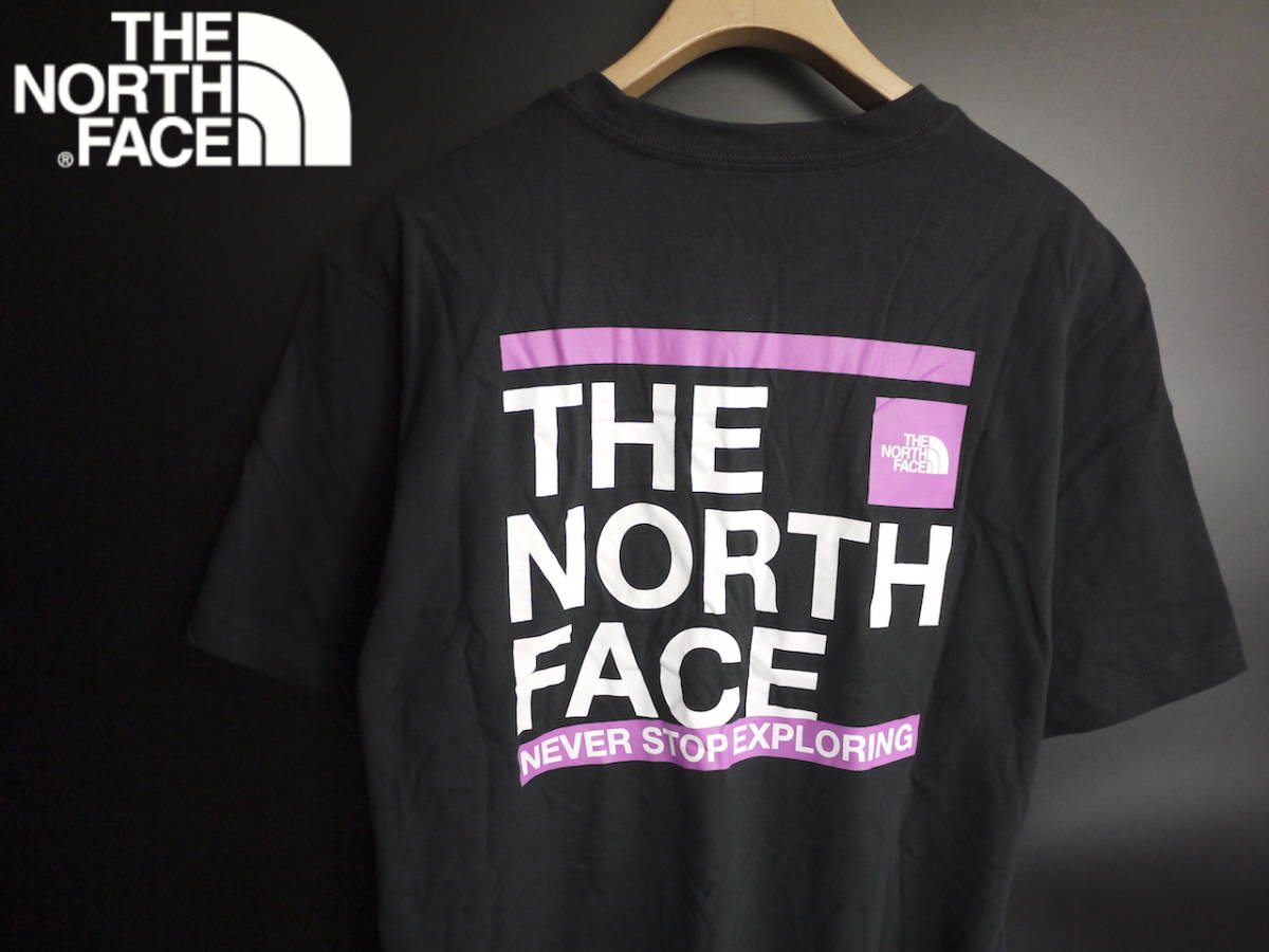 限定セール，お得 THE NORTH FACE ノースフェイス Sサイズ バックプリント S/S ENERGY TEE 半袖 Tシャツ /ブラック(半袖Tシャツ)｜売買されたオークション情報、yahooの商品情報をアーカイブ公開 - オークファン 男性用