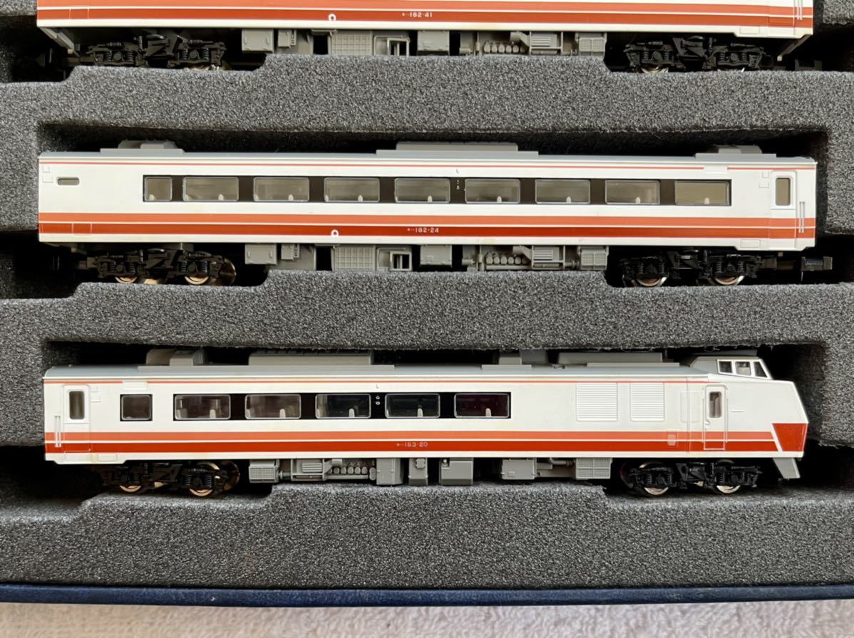TOMIX 旧ケース 92040 JR 183系 特急ディーゼルカー 7両セット (新