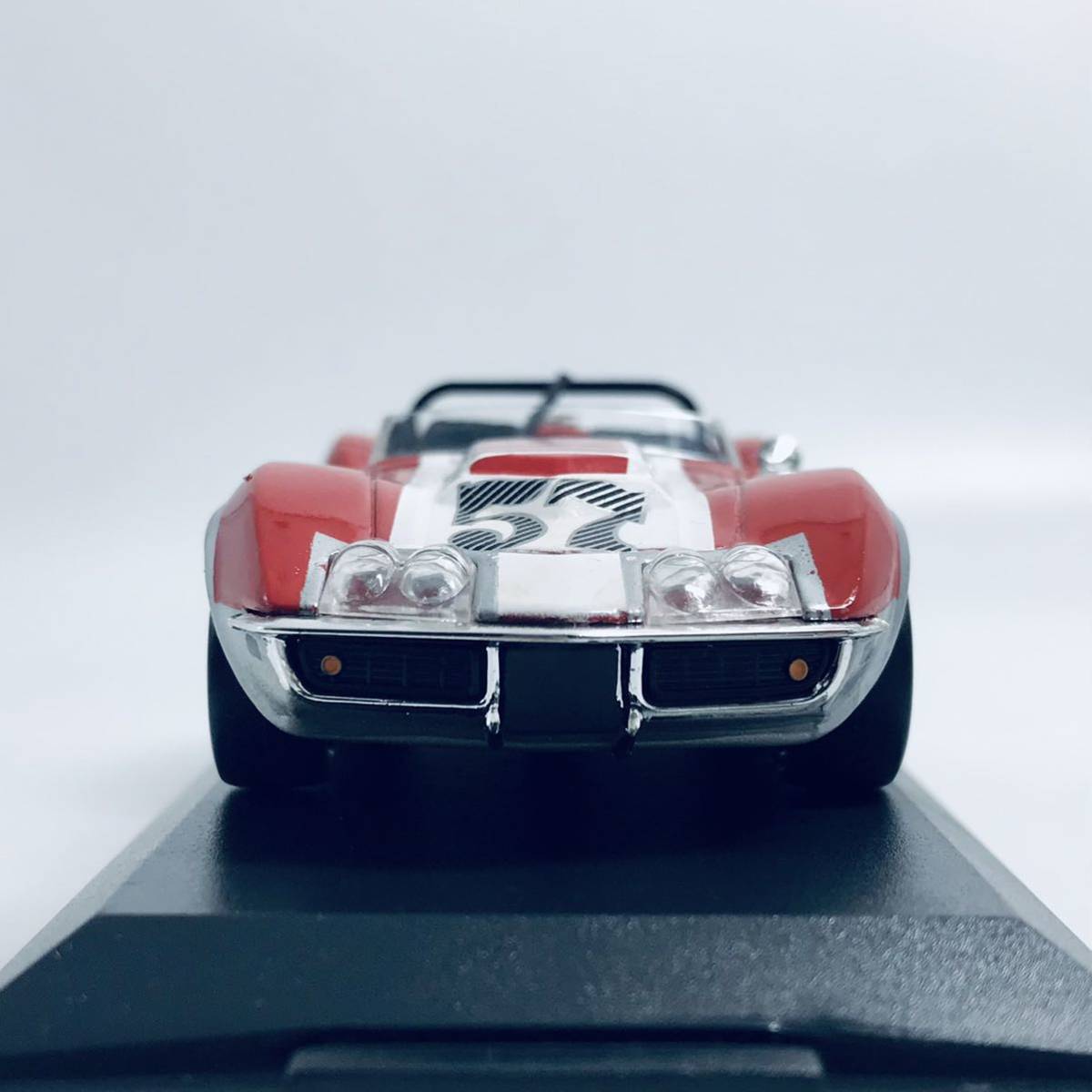 【ビンテージ美品】シボレーコルベット超レア品 ビデオテープリワインダー　赤 絶版 稀少ビンテージ VITESSE ビテス 1/43 1971年型 C3系 シボレー