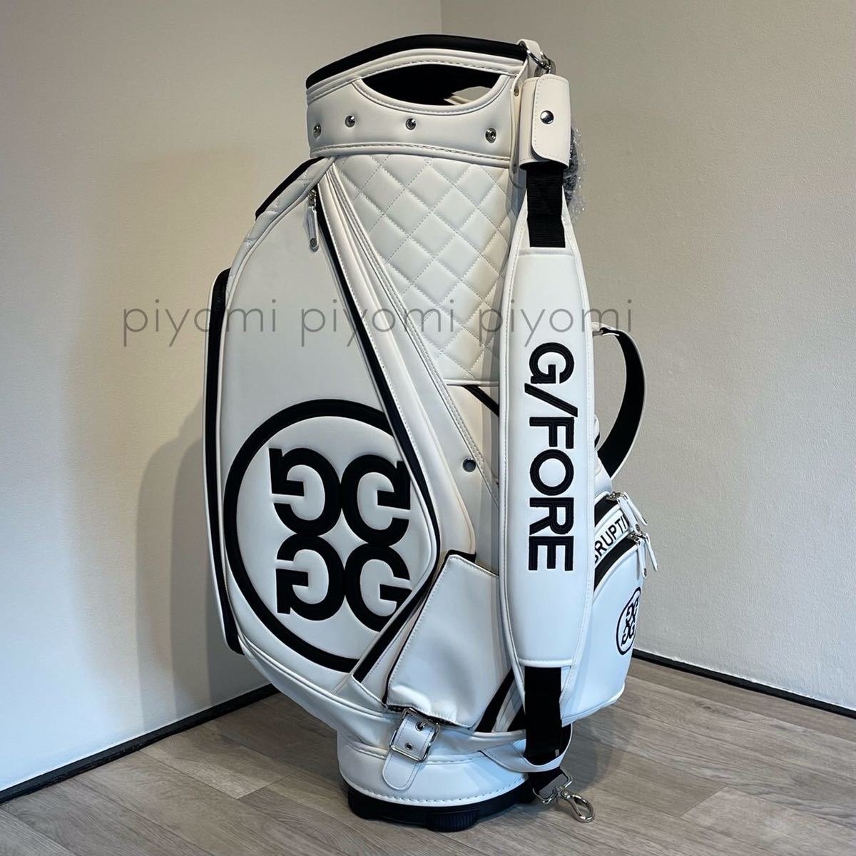 G/FORE ジーフォア キャディバッグ ツアーバッグ G FORE ジーフォー スノー TOUR BAG SNOW ベゼル VESSEL ...
