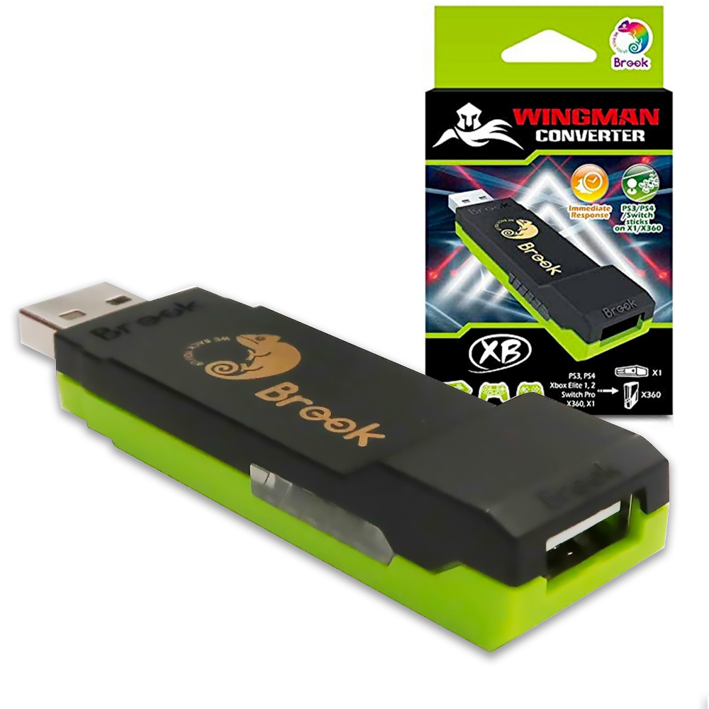 Brook Wingman XB ウィングマン Xbox Series X|S PS5 Xbox 360 One Elite 1 2 Switch Pro コントローラー 変換 アダプター コンバーター