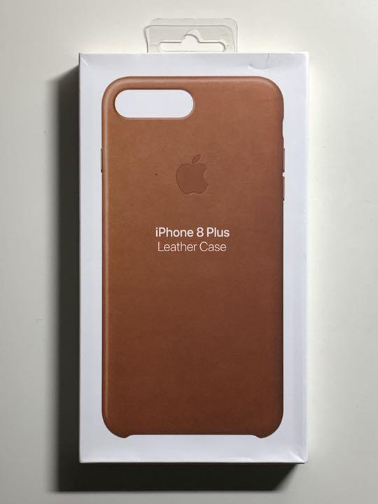 新品】純正 iPhone 7 / 8 Plusレザーケース・サドルブラウン - A 概要