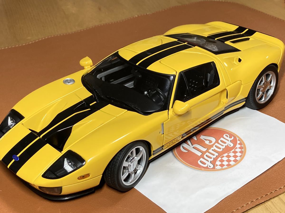 1⁄18 GT 0 オートアート 訳あり Ford フォードGT 2004｜Yahoo!フリマ（
