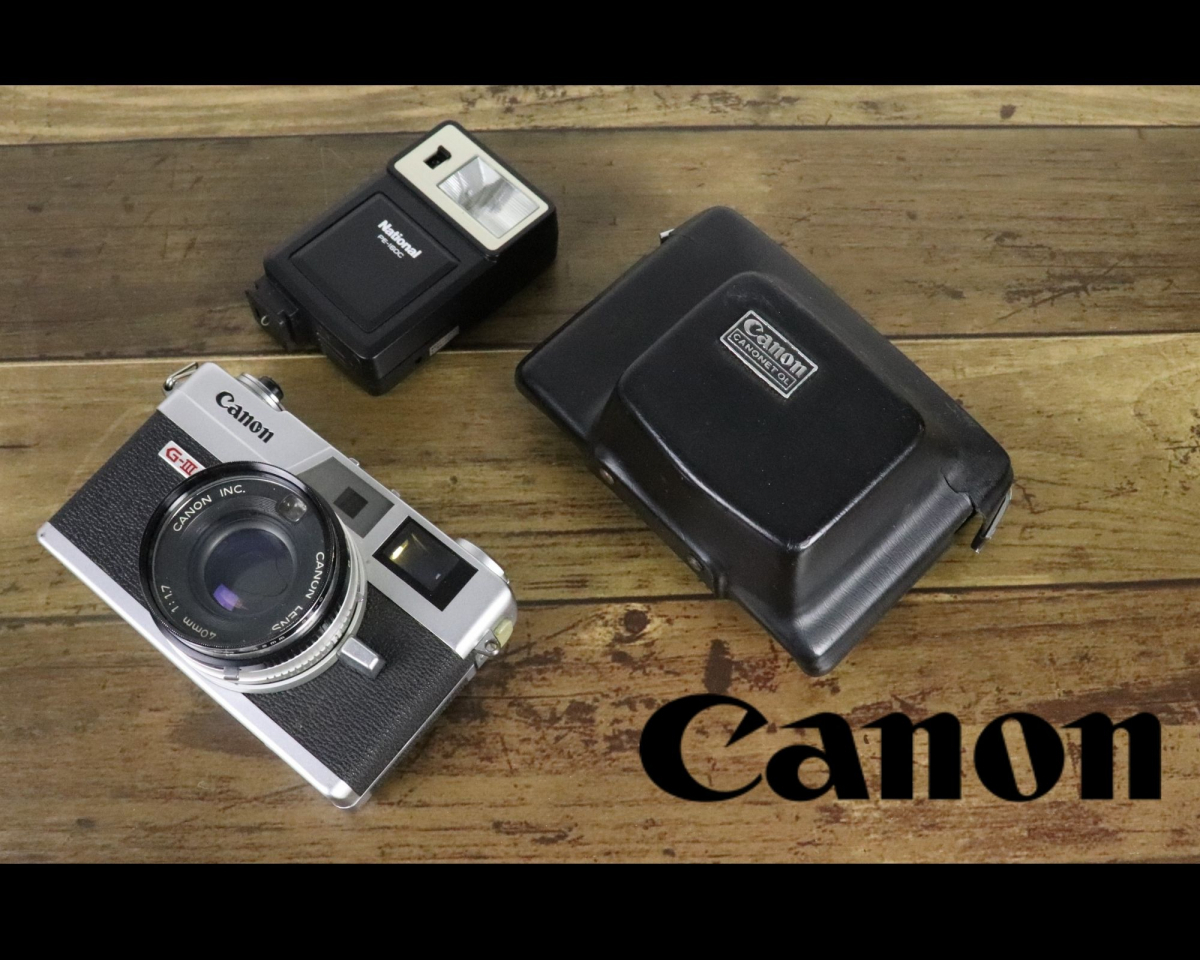 Canon QL17 G-III キャノン フィルムカメラ National PE-160c