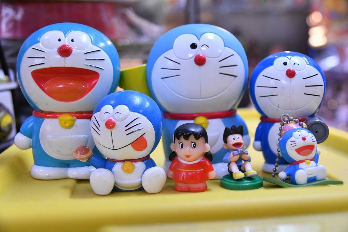 ドラえもん　フィギュア　キーホルダー　人形　玩具　ストラップ　指人形　マグネット　グッズ　など　まとめて_3