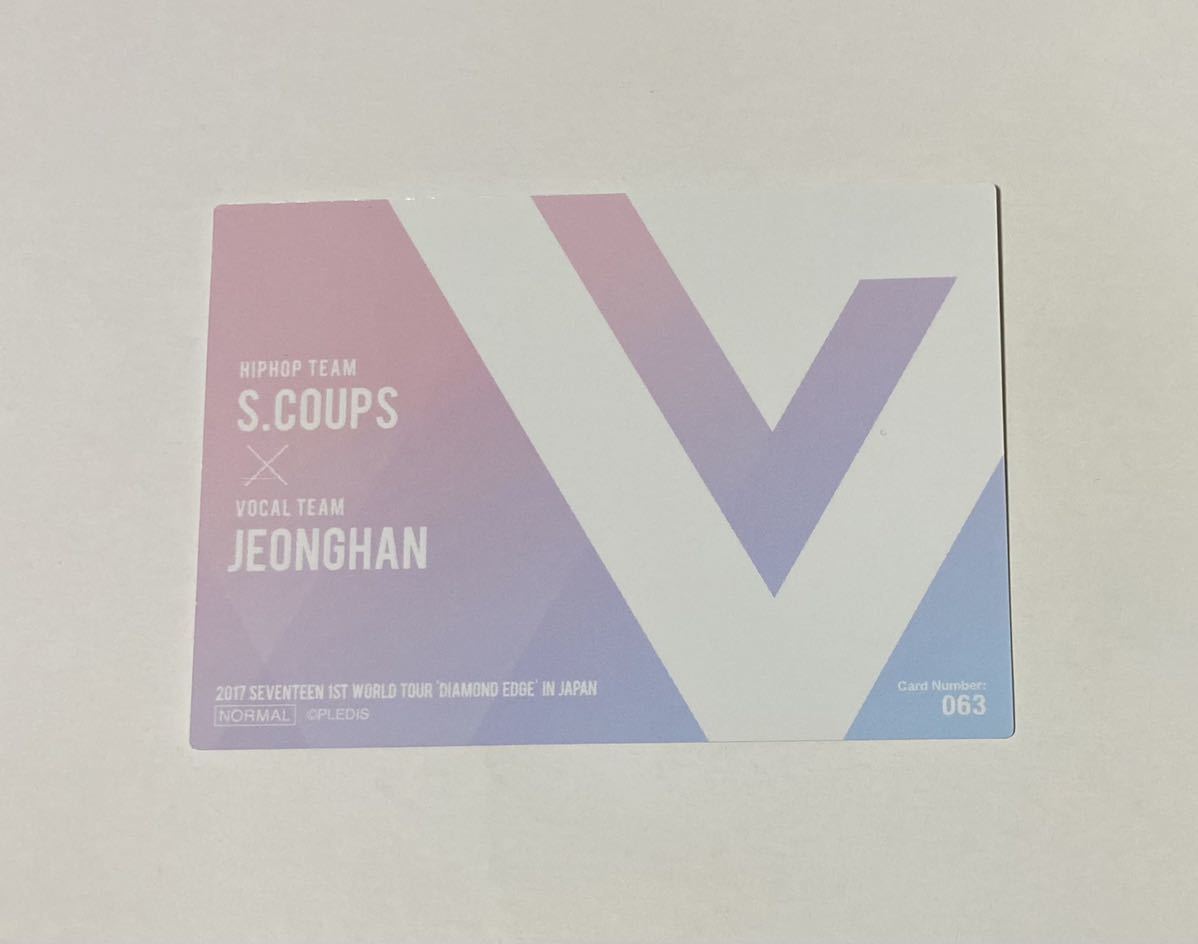 ジョンハン エスクプス 2017 SEVENTEEN 1ST WORLD TOUR DIAMOND EDGE