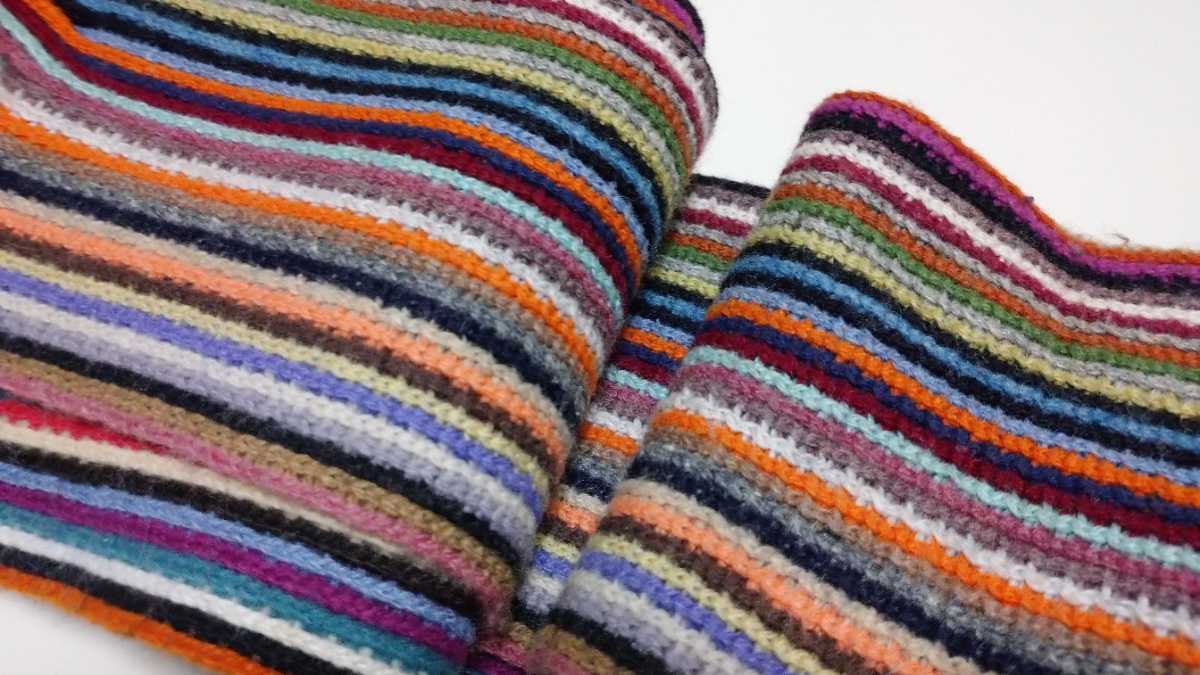 マフラーフリンジ ポールスミス マフラー ピンク Paul Smith ポール