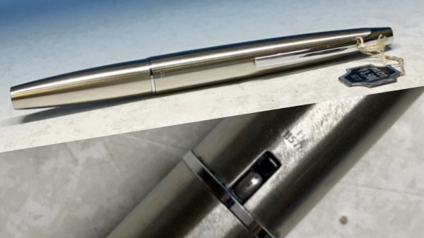 PILOT パイロット μ ミュー ペン先一体型万年筆 M H576 細字 当時物