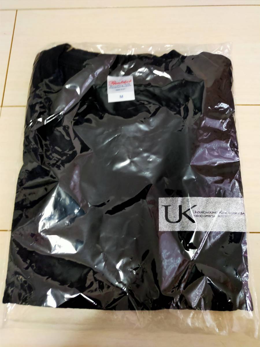 YOSHIKI　Tシャツ　サイズＭ　☆UNDERGROUND KINGDOM VISAカード特典☆非売品 ☆Ⅹ ＪＡＰＡＮ☆_1