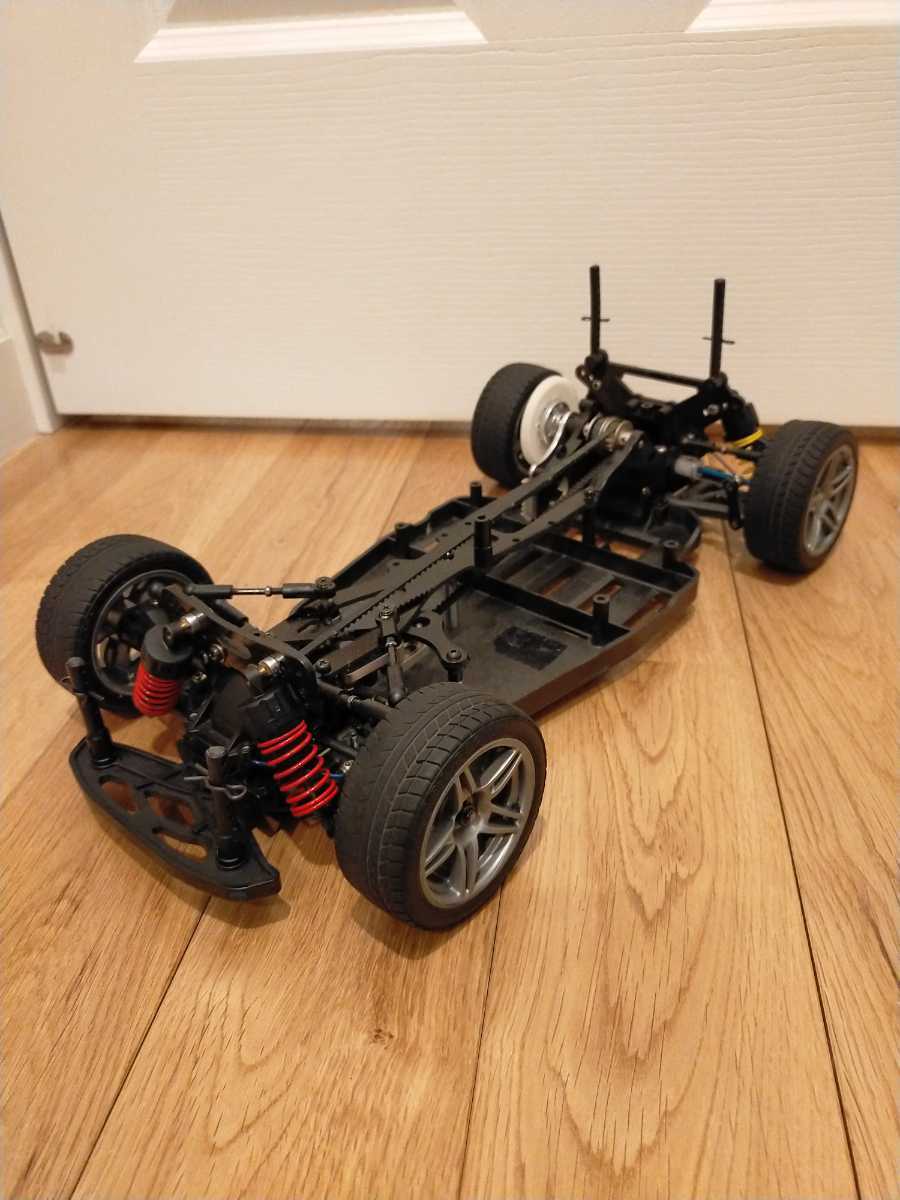 タミヤ 名車 TA04 TA04R？ オプション多数 カーボンパーツ、強化