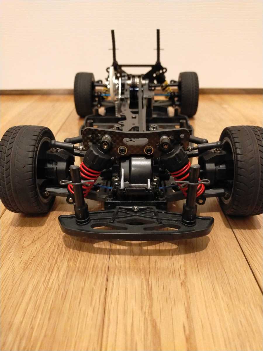 タミヤ 名車 TA04 TA04R？ オプション多数 カーボンパーツ、強化