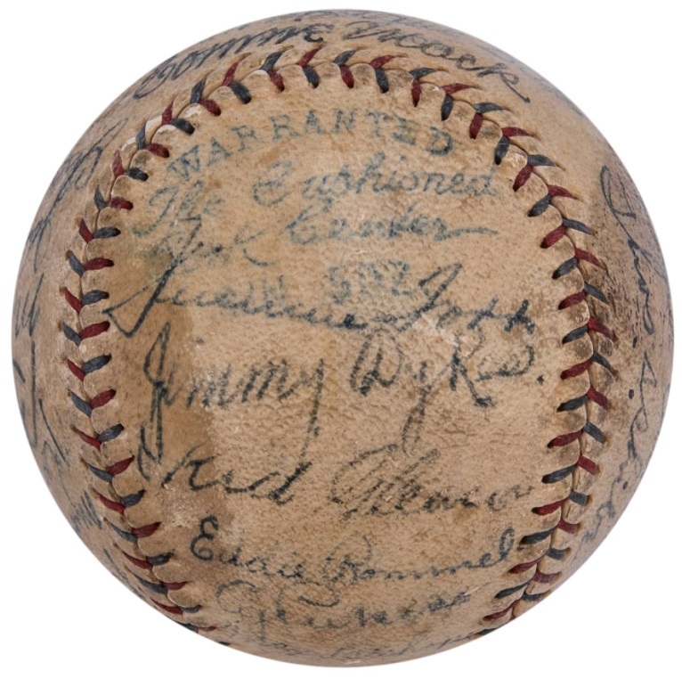 7】PSA/DNA鑑定書付き！ベーブ・ルース（Babe Ruth）直筆サインボール