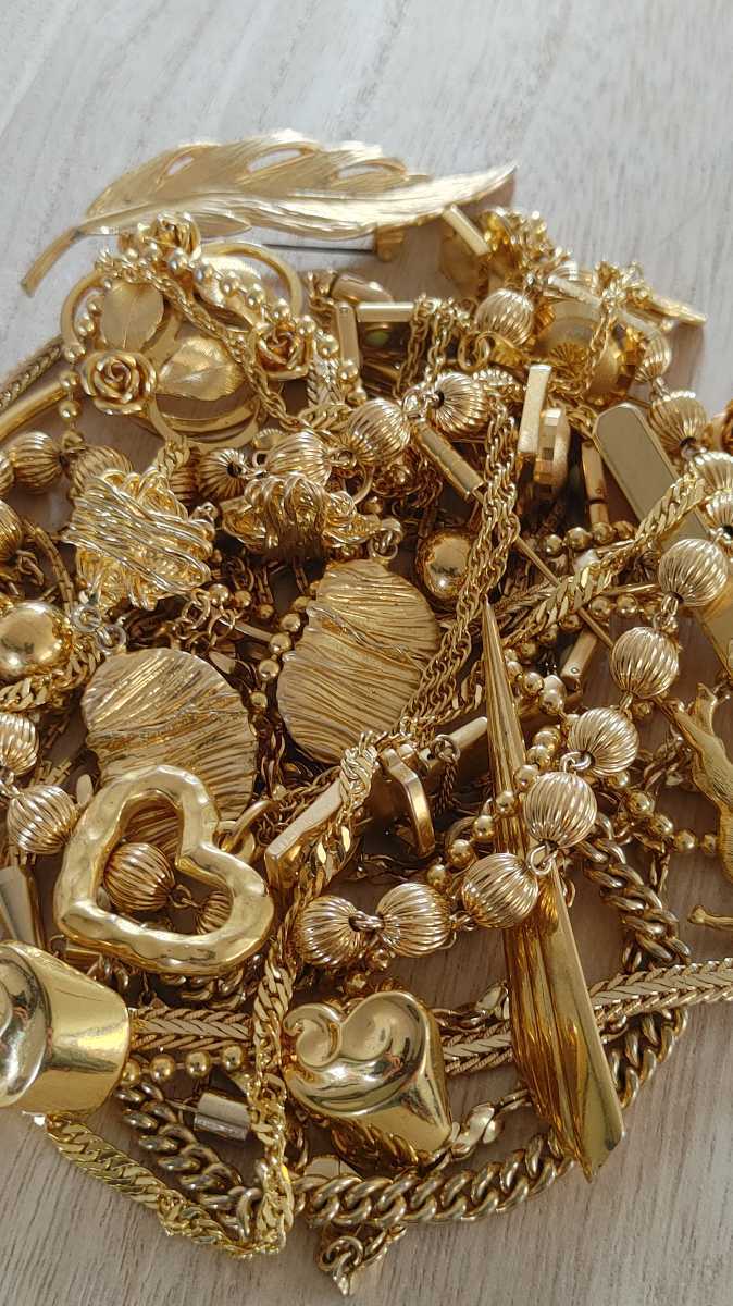 ゴールドメッキアクセサリー20点セット D`orlan Gianni Valentino
