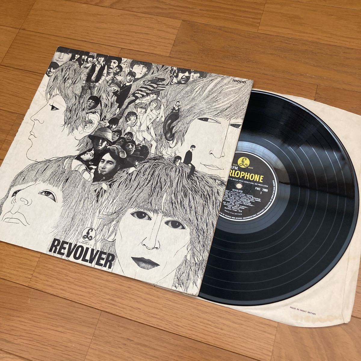 BEATLES REVOLVER 英国オリジナルモノラル盤 2/2マトリックス