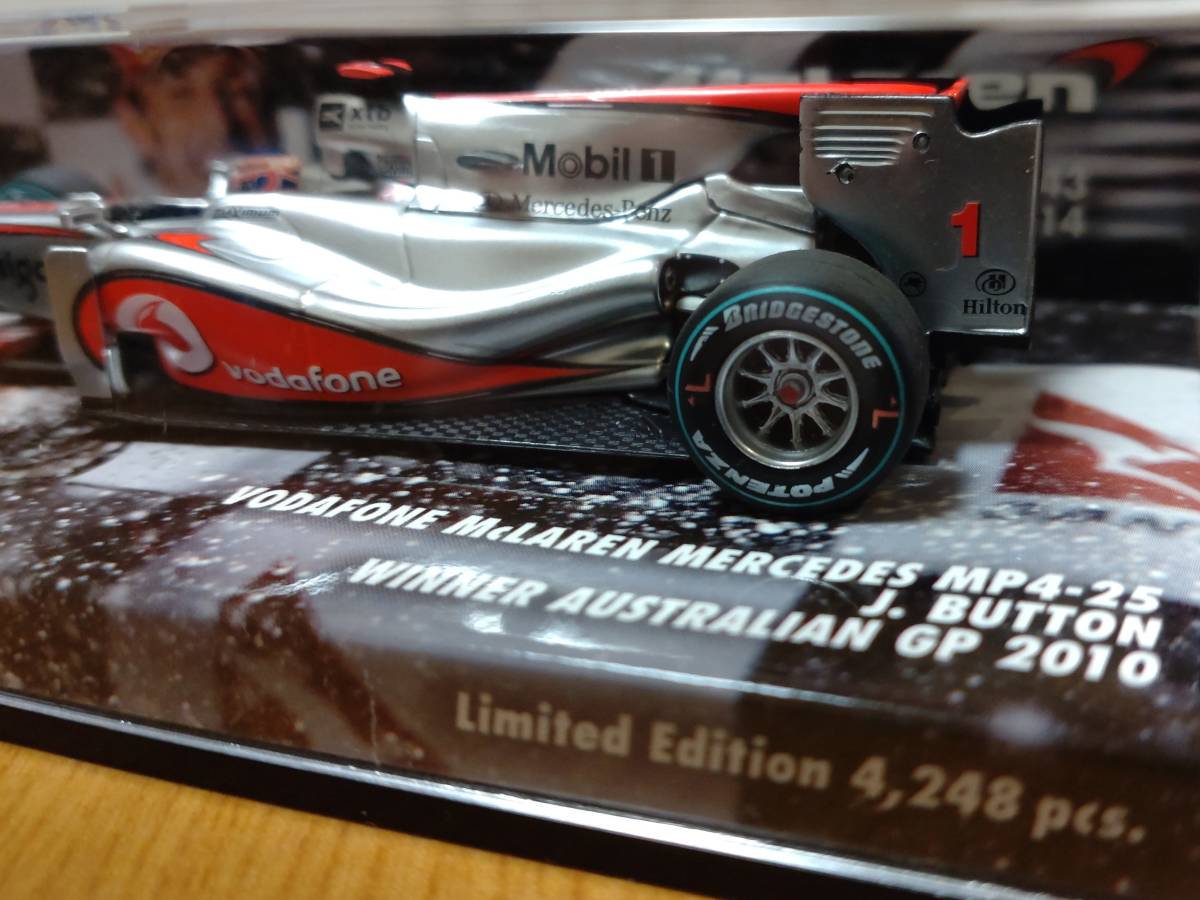 ミニチャンプス 1/43 マクラーレン MP4-25 2010年オーストラリアGP優勝