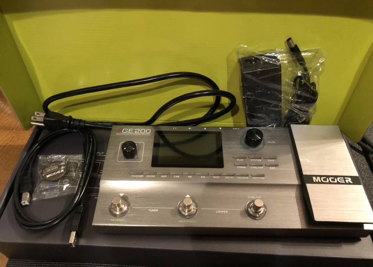 中古・美品】 MOOER/ムーアー/GE200/マルチエフェクター GE200 マルチ