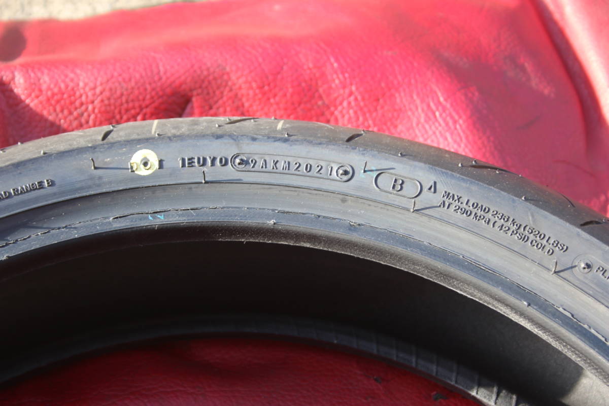 CBR600RR新車外し 120/70ZR17 DUNLOP ダンロップSPORTMAX Roadsport 2 